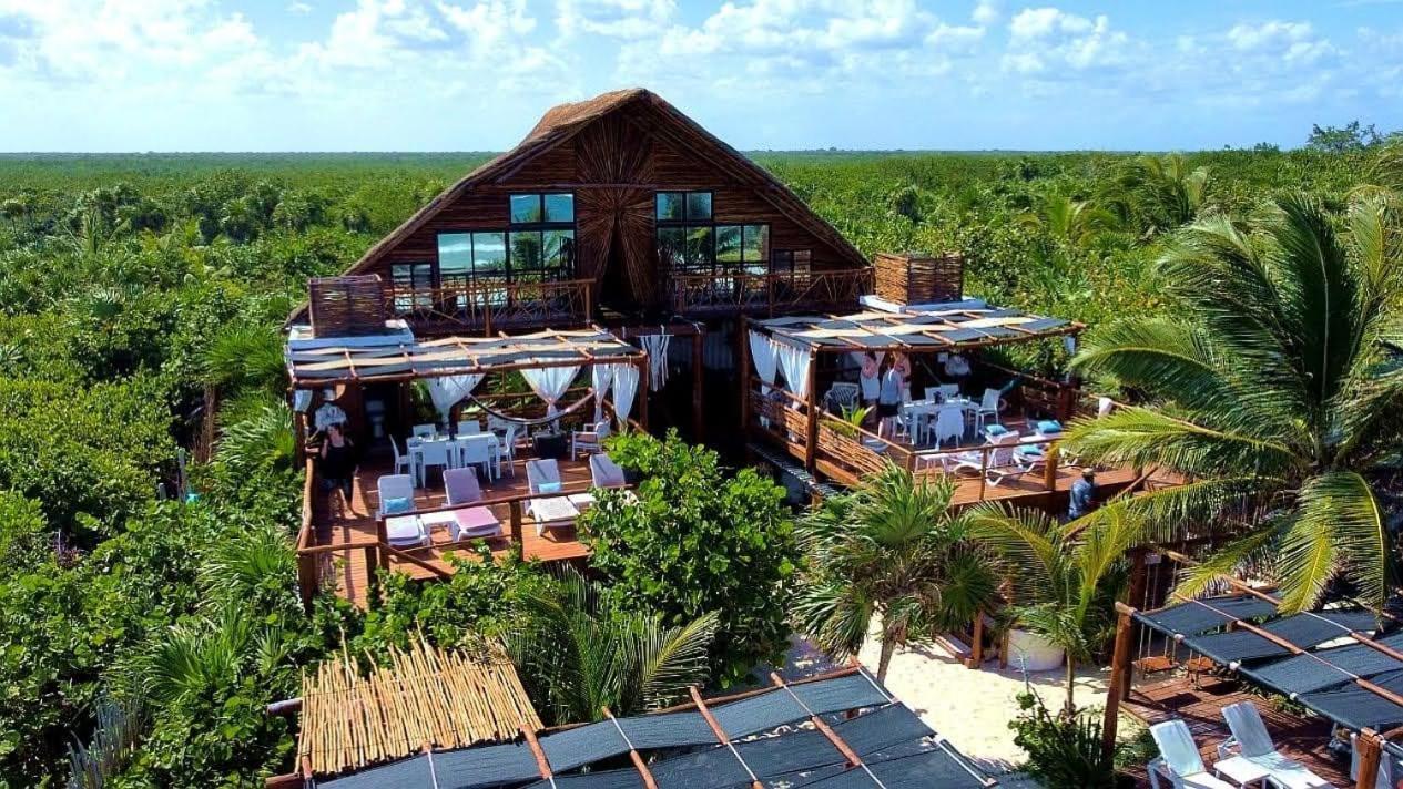 Casa Hayhu Hotel Mahahual Eksteriør billede