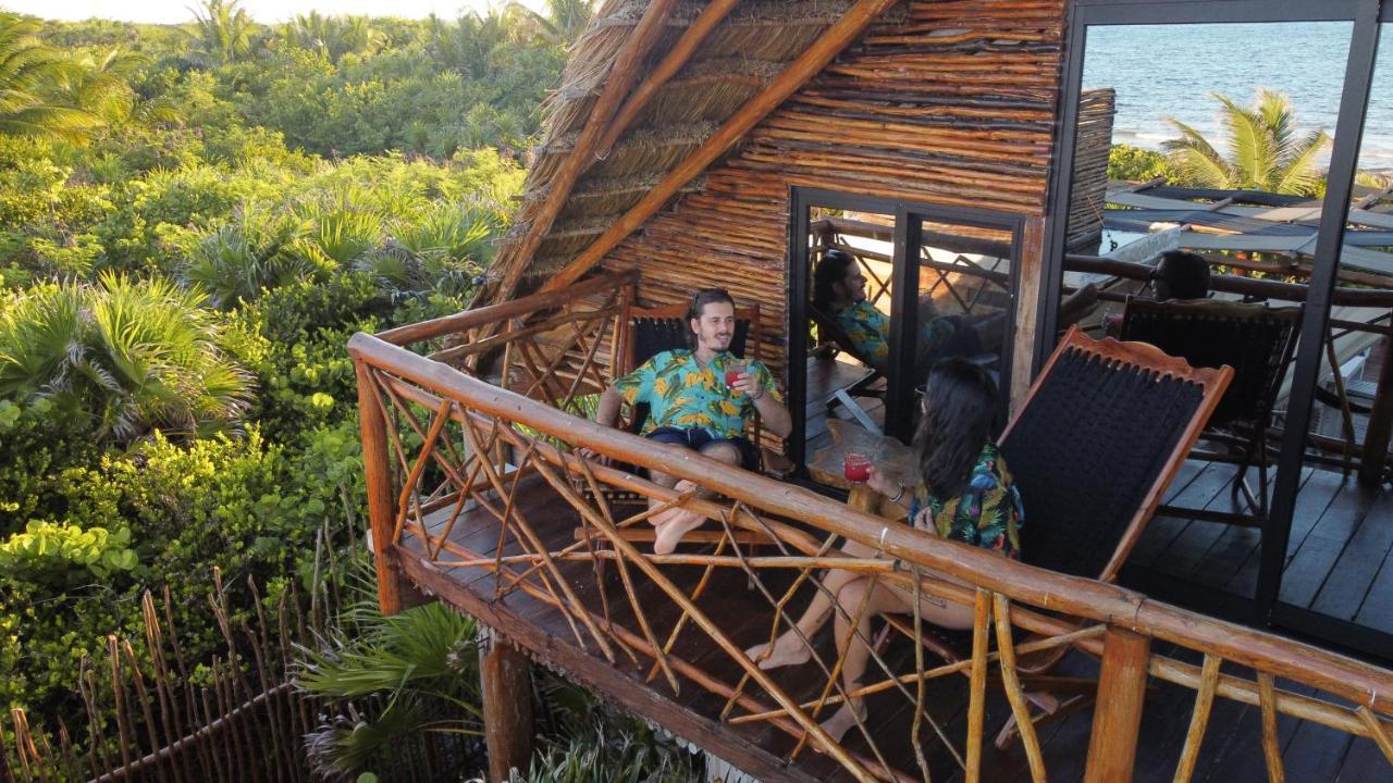Casa Hayhu Hotel Mahahual Eksteriør billede